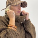 maglione collo ad anello tracy